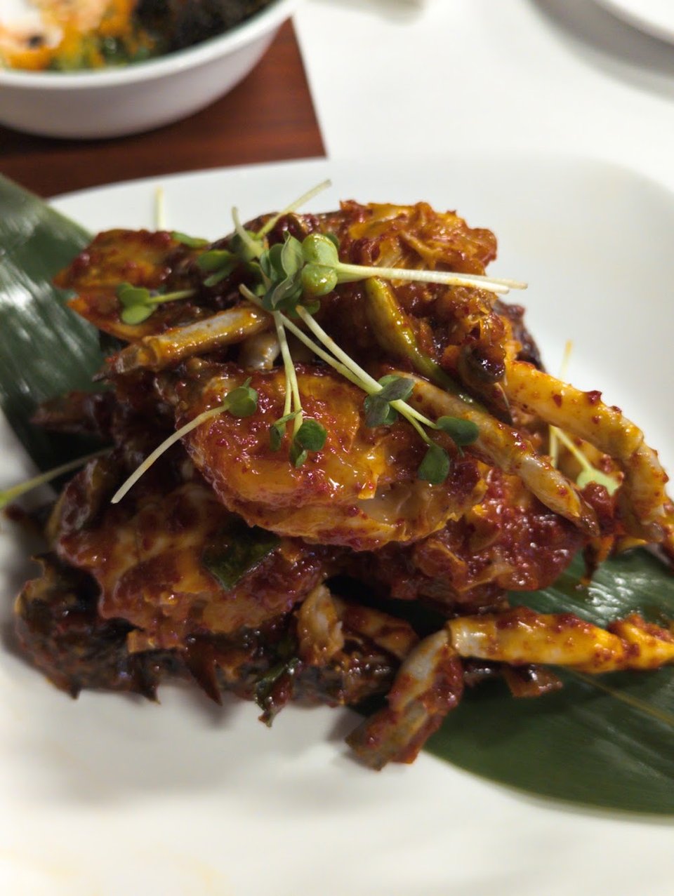 Spicy Marinated Crab